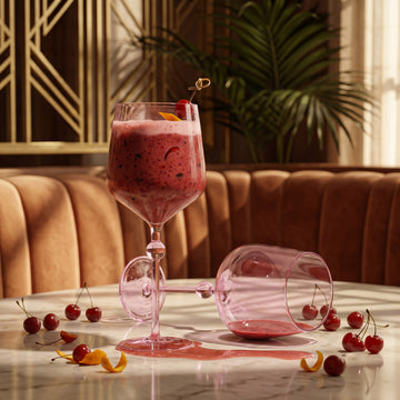 Bindu Pink Wine Glass (Set of 2)