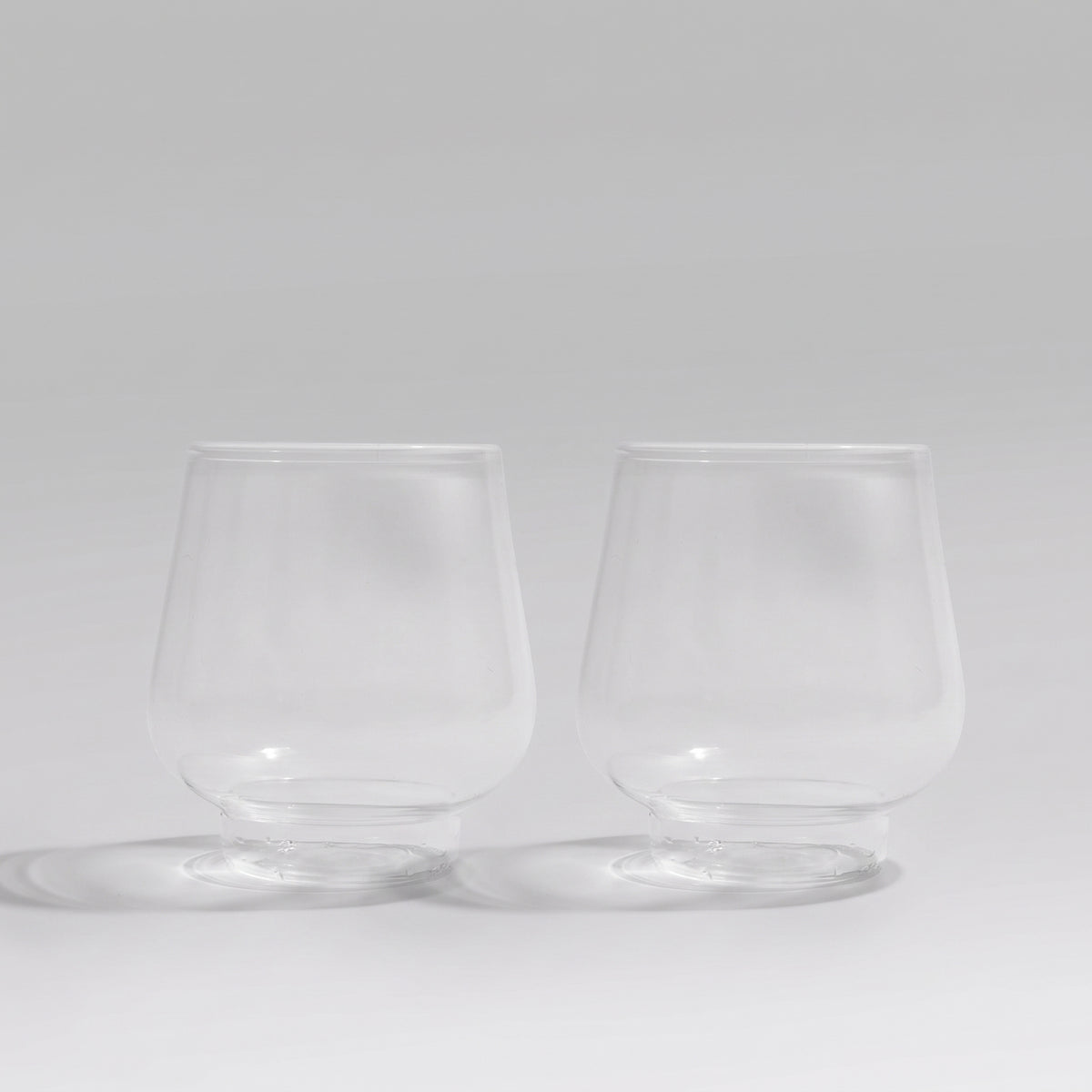 Wave Water Glass set of 2