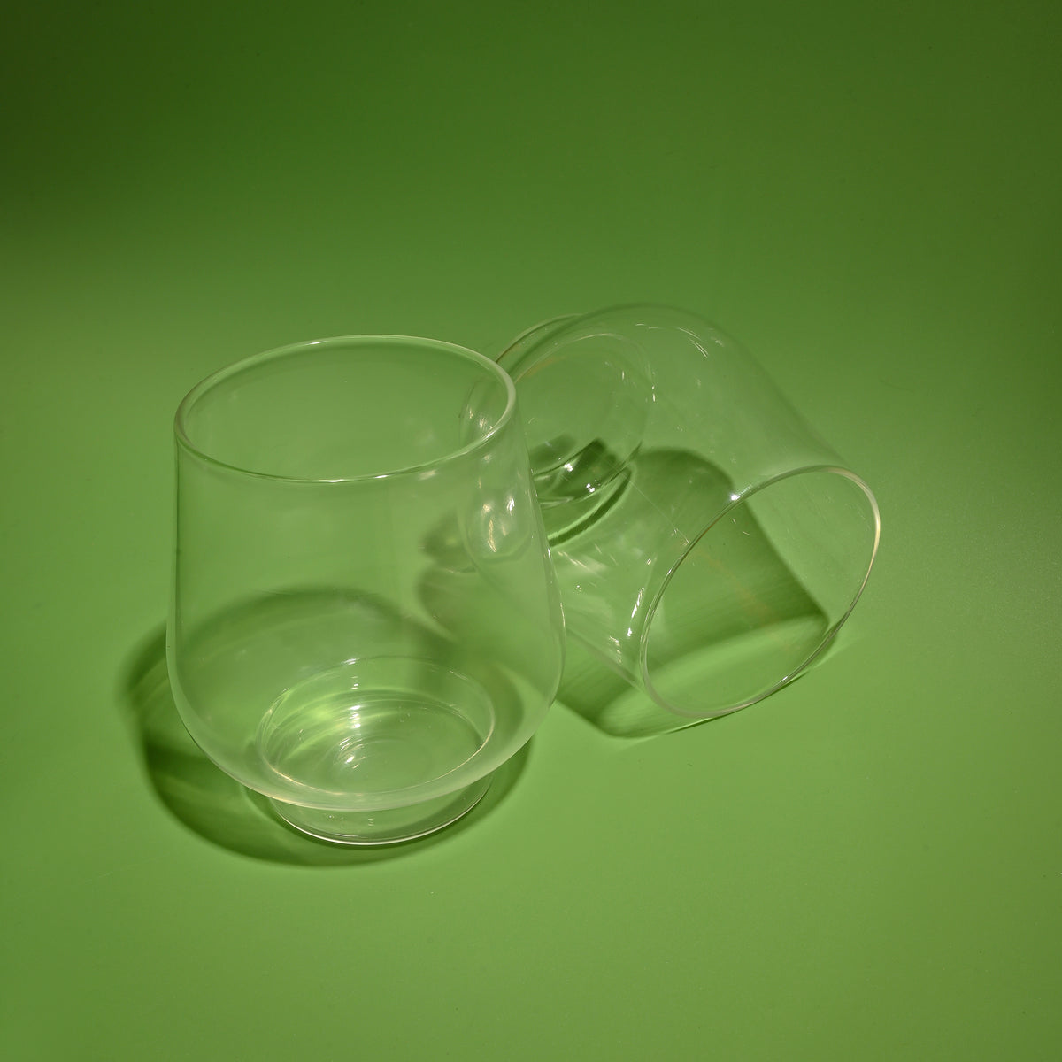 Wave Water Glass set of 2