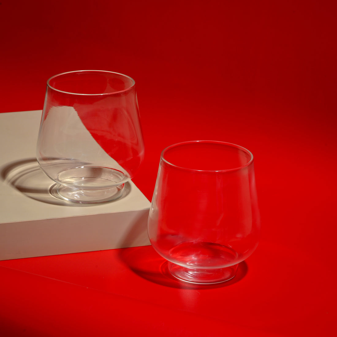 Wave Water Glass set of 2