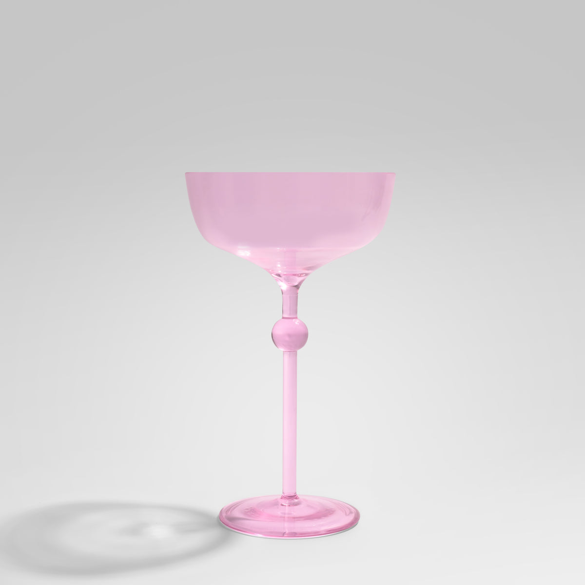 Bindu Pink Coupe Glass (Set of 2)